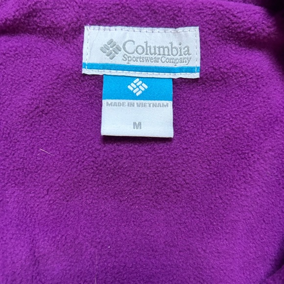 NEW Columbia Size M Purple Vest - Picture 3 of 3